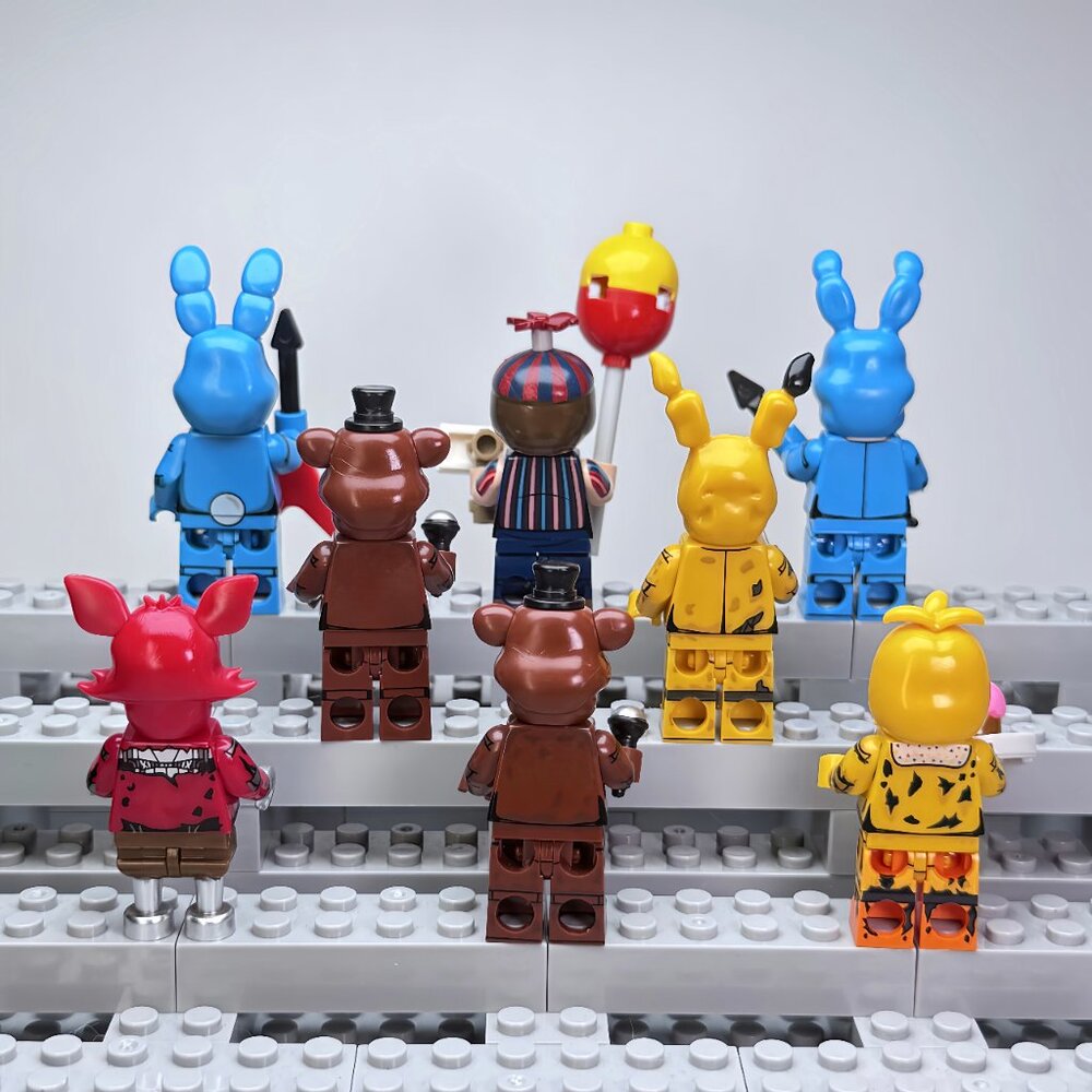 Five Nights at Freddy's Custom Minifigure Set (8pcs) - Picture 6 of 6